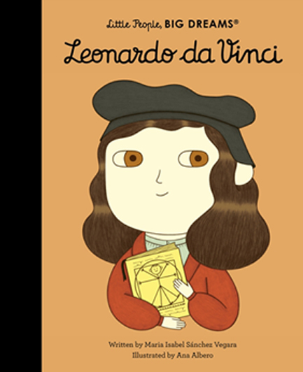 LITTLE PEOPLE BIG DREAMS-LEONARDO DA VINCI HB