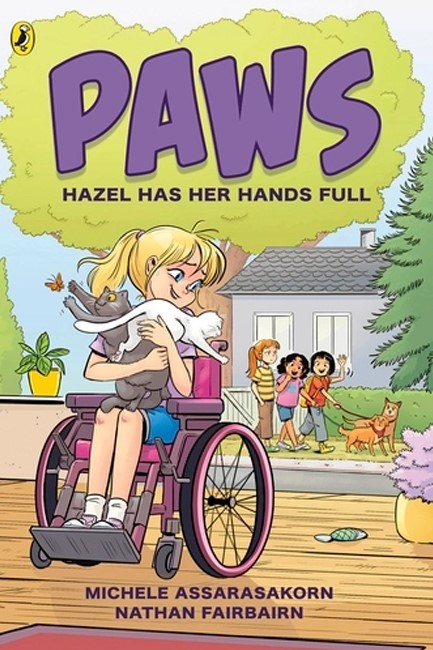 PAWS: HAZEL HAS HER HANDS FULL