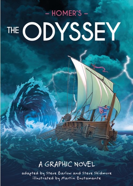 CLASSICS IN GRAPHICS: HOMER'S THE ODYSSEY : A GRAPHIC NOVEL