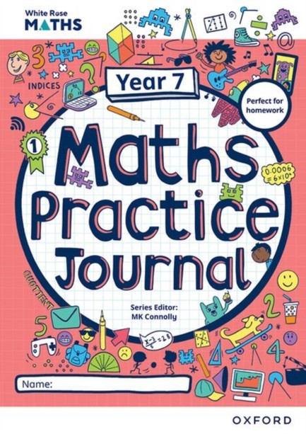 WHITE ROSE MATHS PRACTICE JOURNALS YEAR 7 WORKBOOK: SINGLE COPY