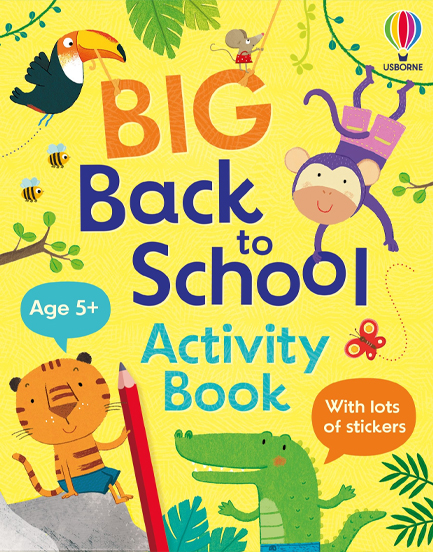 BIG BACK TO SCHOOL ACTIVITY BOOK
