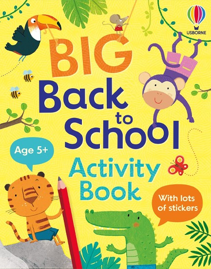 BIG BACK TO SCHOOL ACTIVITY BOOK