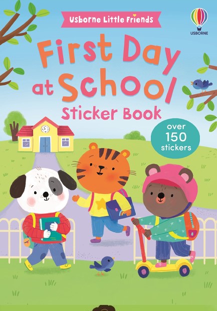FIRST DAY AT SCHOOL STICKER BOOK
