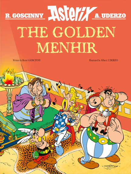 ASTERIX -THE GOLDEN MENIR HB