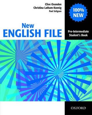NEW ENGLISH FILE PRE-INTERMEDIATE SB