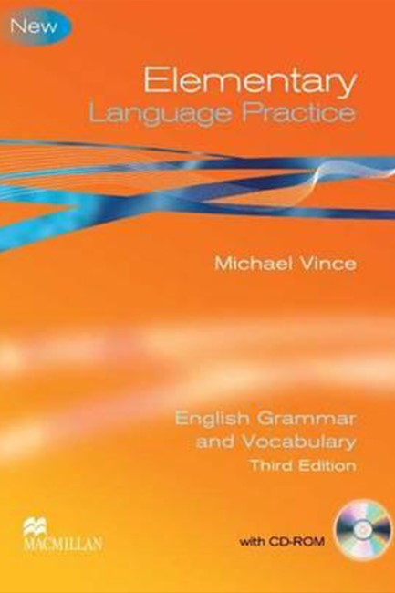 ELEMENTARY LANGUAGE PRACTICE SB WITH KEY (+ CD-ROM) 3RD ED