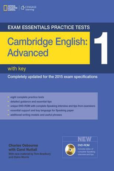 EXAM ESSENTIALS 1 ADVANCED PRACTICE TESTS SB (+ DVD-ROM) W/A