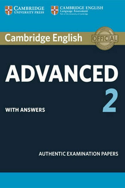 CAMBRIDGE ENGLISH ADVANCED 2 SB W/A