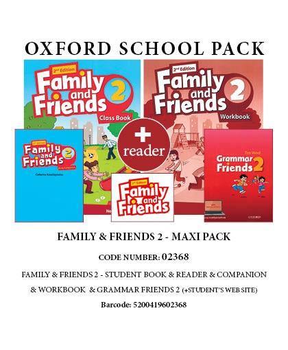 FAMILY AND FRIENDS 2 MAXI PACK