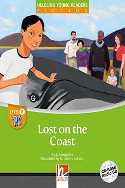 YOUNG READERS LOST ON THE COAST - READER + AUDIO CD / CD-ROM (YOUNG READERS E)