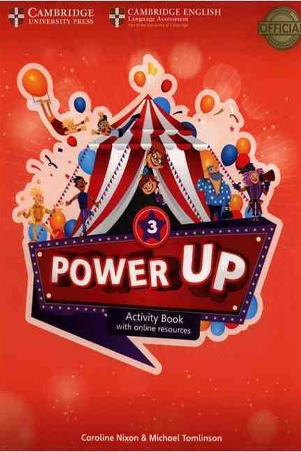 POWER UP 3 ACTIVITY BOOK ( + ON LINE RESOURCES)