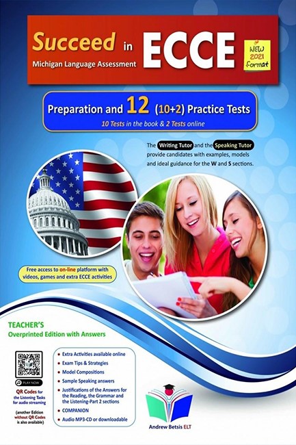 SUCCEED IN MICHIGAN ECCE 12 PRACTICE TESTS 2021 FORMAT TCHRS