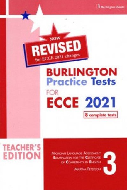 BURLINGTON PRACTICE TESTS MICHIGAN ECCE 3 TCHR'S 2021