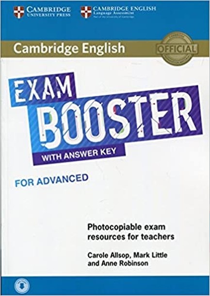 CAMBRIDGE ENGLISH EXAM BOOSTER ADVANCED ( AUDIO) W/A