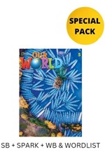 OUR WORLD 5 SPECIAL PACK FOR GREECE (SB + SPARK + WB & WORDLIST) BRIT. ED 2ND ED