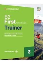 CAMBRIDGE ENGLISH FIRST FOR SCHOOLS B2 TRAINER 3 (+ DOWNLOADABLE RESOURCES EBOOK) W/A