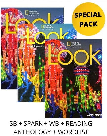 LOOK 2 SPECIAL PACK FOR GREECE (SB + SPARK + WB + READING ANTHOLOGY & WORDLIST) BRIT. ED