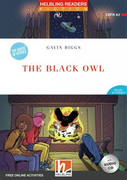 RED SERIES THE BLACK OWL- READER + AUDIO CD + E-ZONE NEW EDITION