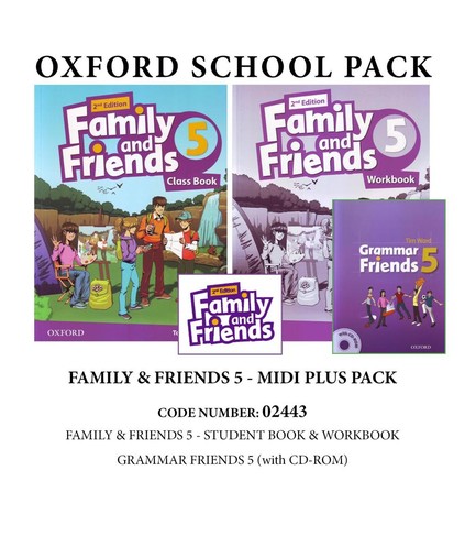PACK FAMILY AND FRIENDS 5 MIDI PLUS PACK - 02443