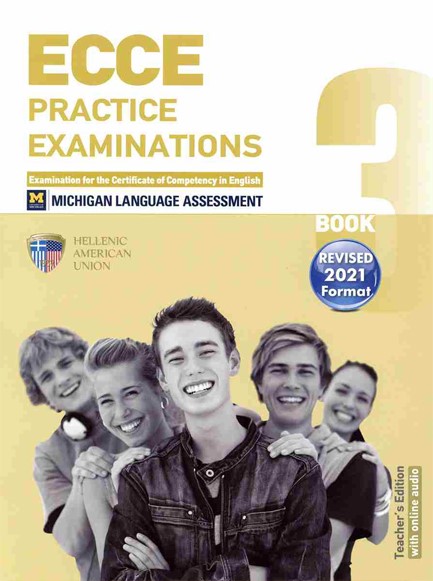 ECCE PRACTICE EXAMINATIONS 3 TCHR'S (+ON LINE AUDIO) REVISED FORMAT 2021