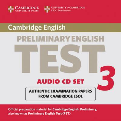 CAMBRIDGE PRELIMINARY ENGLISH TEST 3 CD (2)