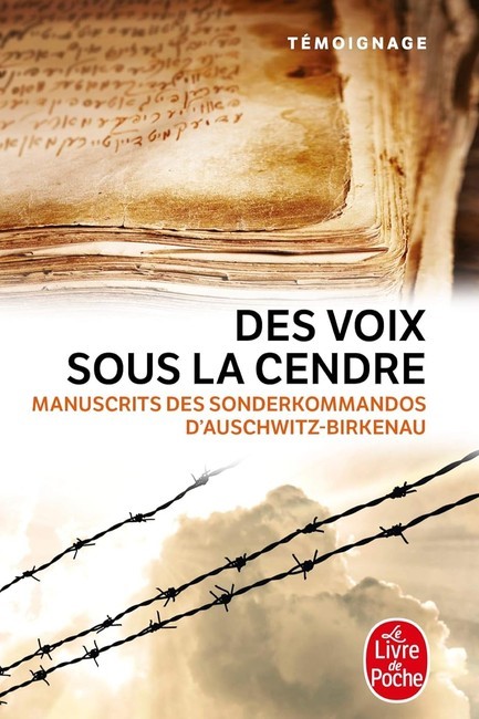 DES VOIX SOUS LA CENDRE-MANUSCRITS DES SONDERKOMMANDOS D'AUSCHWITZ-BIRKENAU