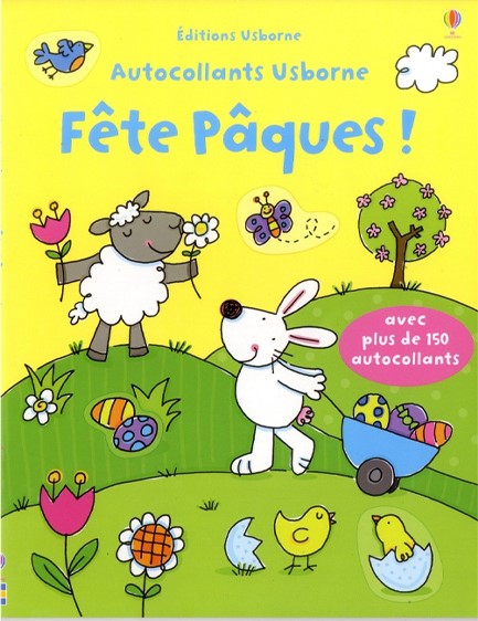 FETE PAQUES-AUTOCOLLANTS