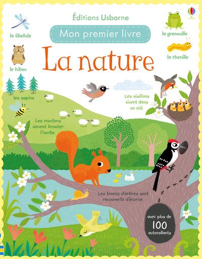 MON PREMIER LIVRE AVEC AUTOCOLLANTS -LA NATURE