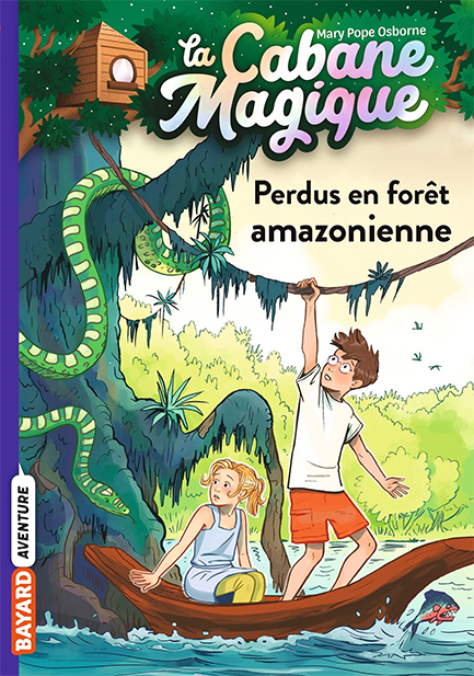 LA CABANE MAGIQUE 5-PERDUS EN FORÊT AMAZONIENNE