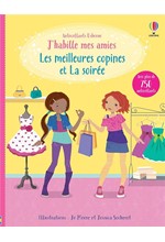 J'HABILLE MES AMIES -LES MEILLEURES COPINES ET LA SOIREE -- AUTOCOLLANTS