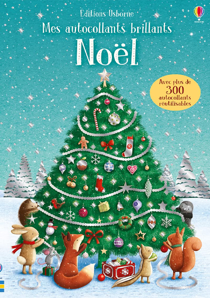 NOEL - MES AUTOCOLLANTS BRILLANTS