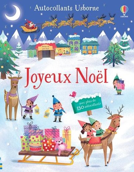 JOYEUX NOEL - AUTOCOLLANTS USBORNE