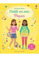 J'HABILLE MES AMIES -PAQUES - AUTOCOLLANTS