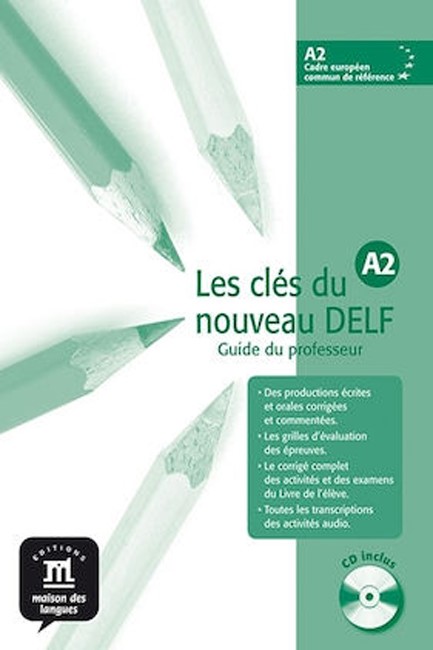 LES CLES NOUVEAU DELF Α2 GUIDE PEDAGOGIQUE (+ CD)