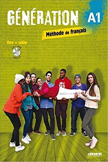 GENERATION 1 A1 - LIVRE + CAHIER + CD MP3 + DVD