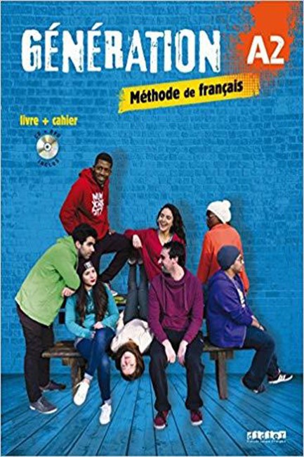 GENERATION 2 A2 - LIVRE + CAHIER + CD MP3 + DVD