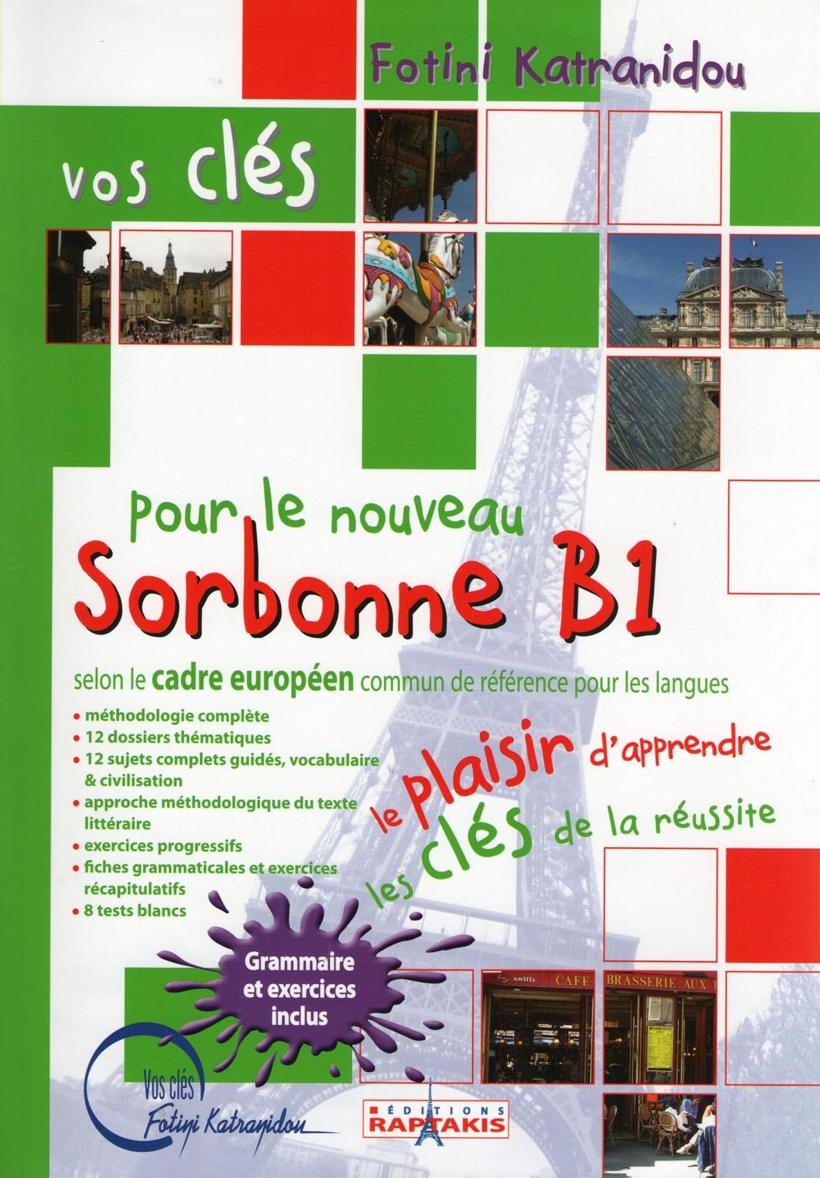 VOS CLES SORBONNE B1 PRODUCTION ECRITE
