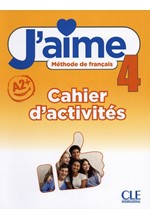 J'AIME 4 CAHIER