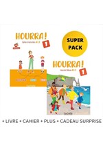 HOURRA! 1 SUPER PACK (LIVRE + CAHIER + PLUS + CADEAU SURPRISE)