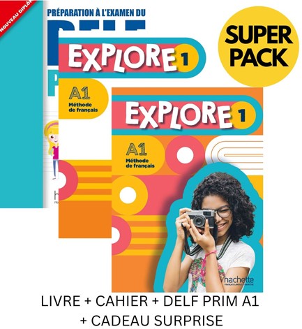 EXPLORE 1 & DELF PRIM A1 SUPER PACK - Ε' ΔΗΜ PR2