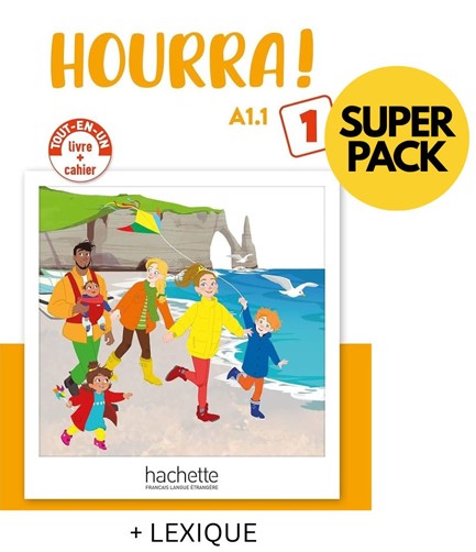 HOURRA! MINI 1 SUPER PACK (+ LEXIQUE) - Γ' ΔΗΜ PR1