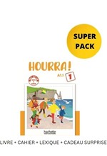 HOURRA! MINI 1 SUPER PACK (LIVRE + CAHIER + LEXIQUE + CADEAU SURPRISE)