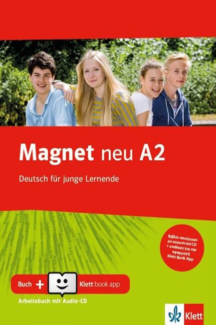MAGNET A2 KURSBUCH (+ CD) +KLETT BOOK APP NEU