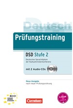 PRÜFUNGSTRAINING DSD STUFE 2, ÜBUNGSBUCH MIT 2 AUDIO-CDS