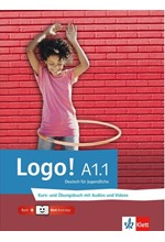 LOGO A1.1 KURS - UND ÜBUNGSBUCH (+ AUDIOS & VIDEOS+KLETT BOOK-APP)
