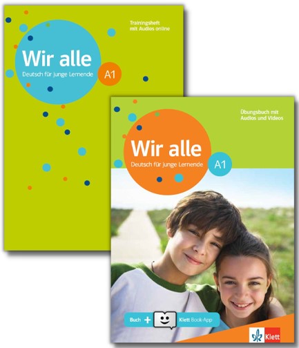 WIR ALLE A1 UEBUNGSBUCH (MIT GLOSSAR, AUDIOS & VIDEOS ON LINE, KLETT BOOK, TRAININGSHEFT) (ΣΕΤ 2ΤΜΧ)