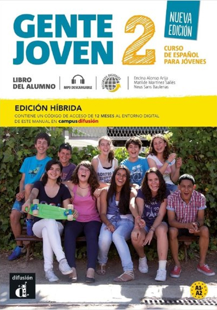 GENTE JOVEN 2 ALUMNO (EDITION HIBRIDA)