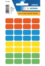 ΕΤΙΚΕΤΕΣ 12*19ΜΜ 10Φ.ΠΟΛΥΧΡΩΜΕΣ ΗΕRΜΑ 3631