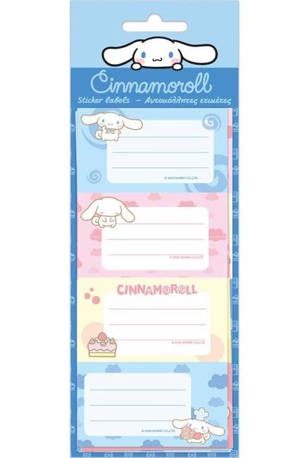 ΕΤΙΚΕΤΕΣ ΣΧΟΛΙΚΕΣ FANCY 20TEM.CINAMONROLL 000490208