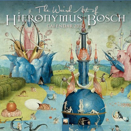 ΗΜΕΡΟΛΟΓΙΟ FLAME TREE 25 HIERONYMUS BOSCH 30*30 ΤΟΙΧΟΥ